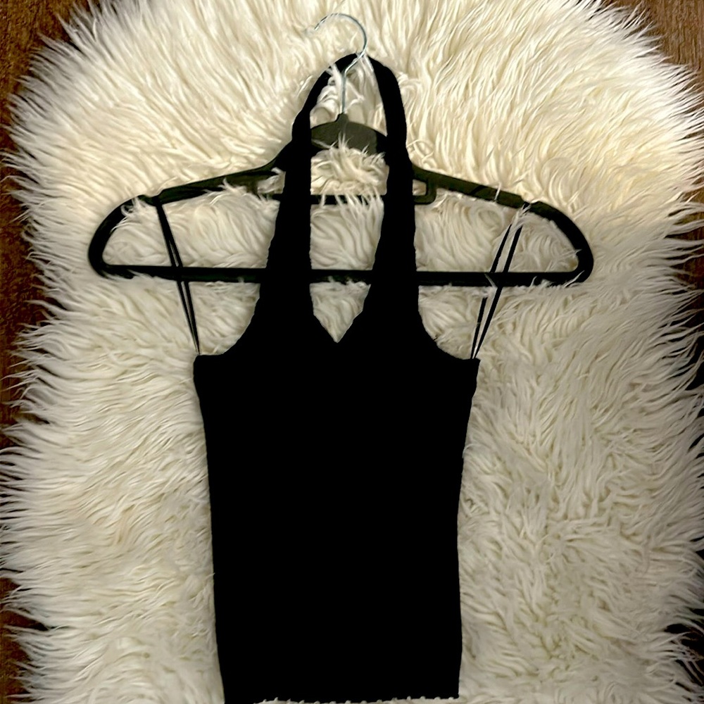 Luna Ivy halter crop top